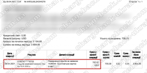 Поверенення 9 квітня 2021 – 700 доларів з TradersHome